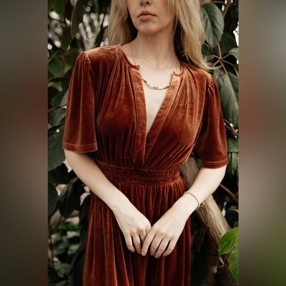 Baltic Born Artemis Velvet Maxi Dress - Picture 2 of 3